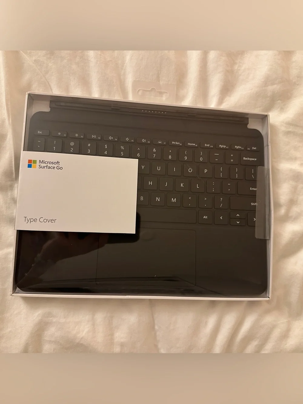 Microsoft Surface Go Type Cover Keyboard Black KCM-00001 NEW Open Box